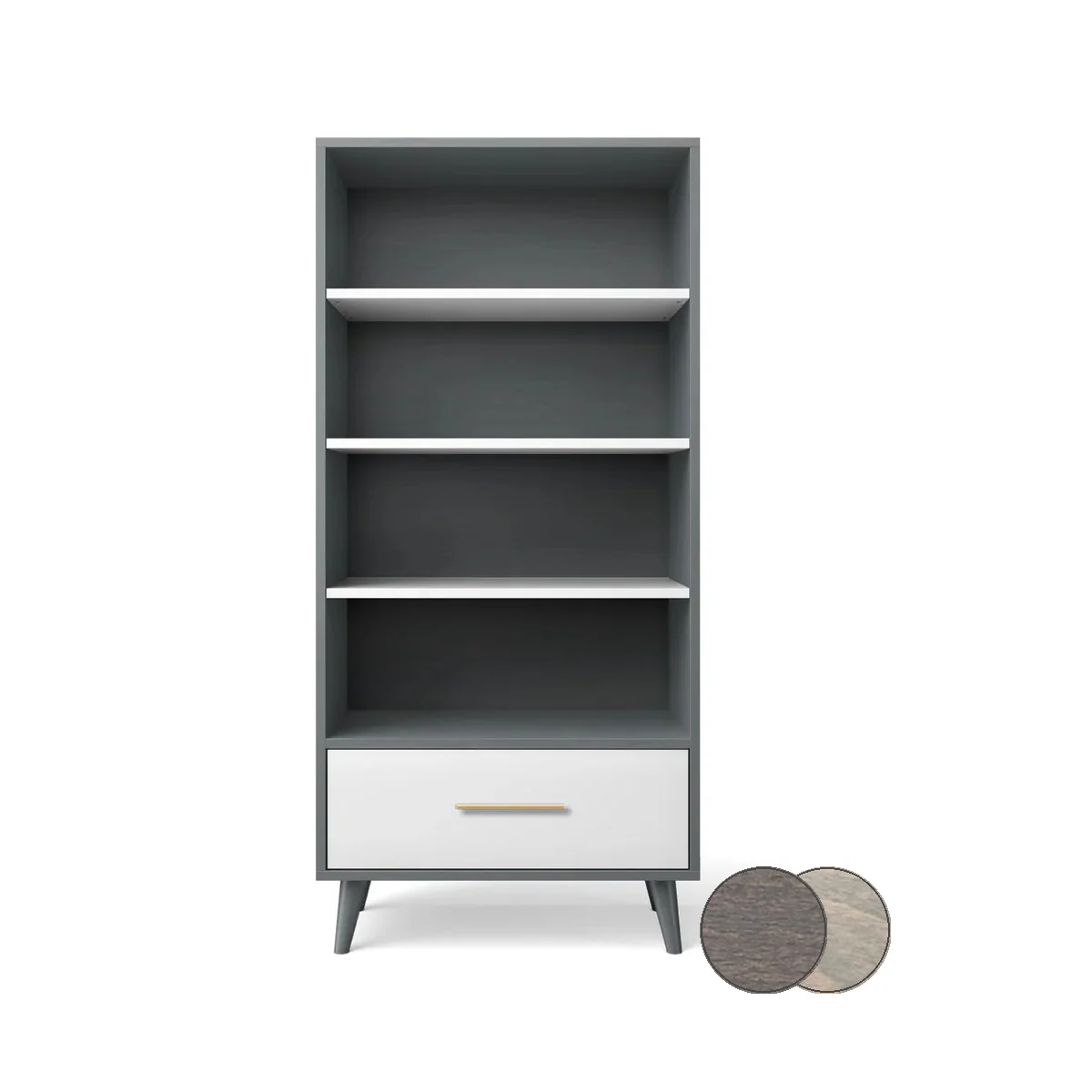 Romina New York Bookcase - Image 108
