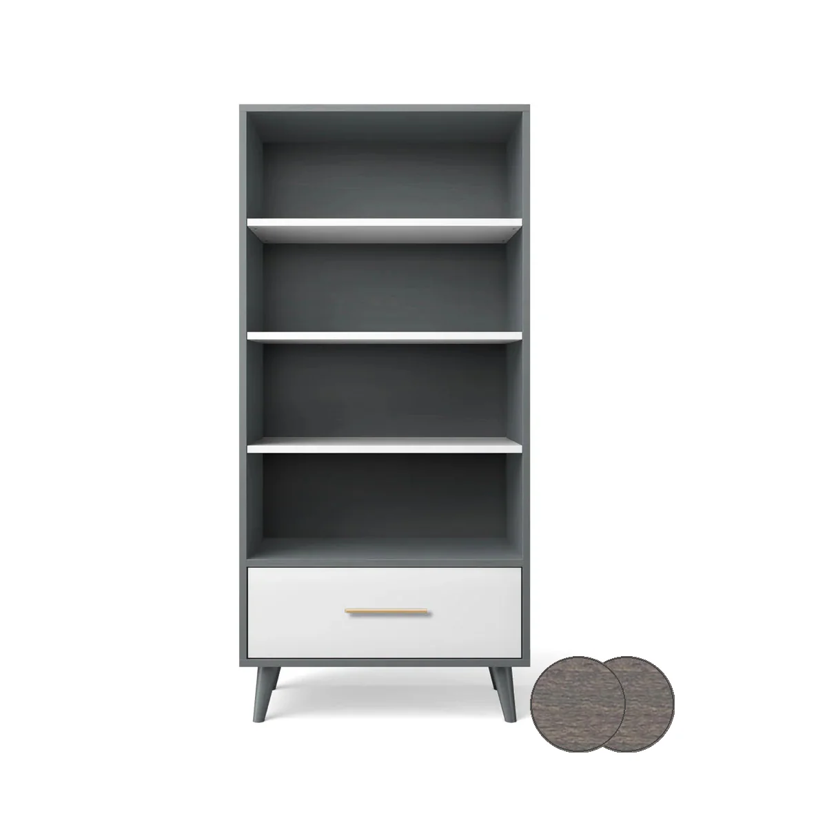 Romina New York Bookcase - Image 110