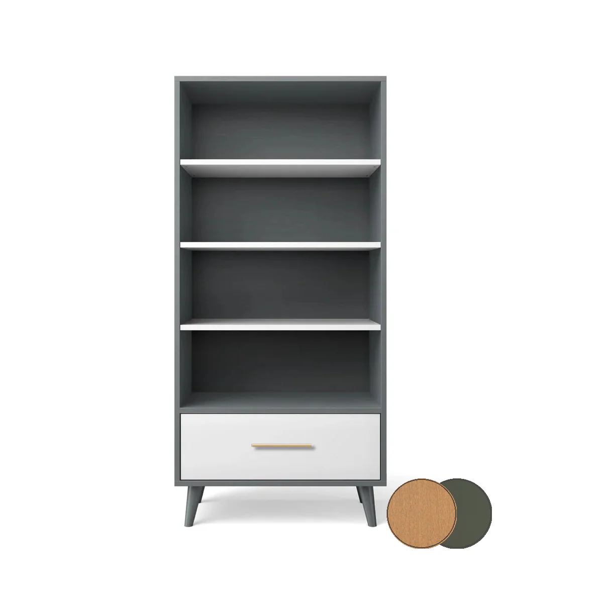 Romina New York Bookcase - Image 112