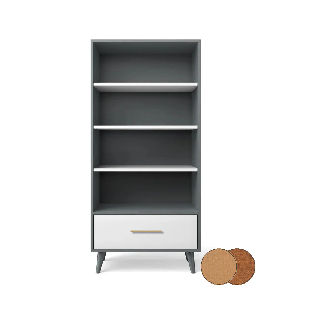 Romina New York Bookcase - Image 114