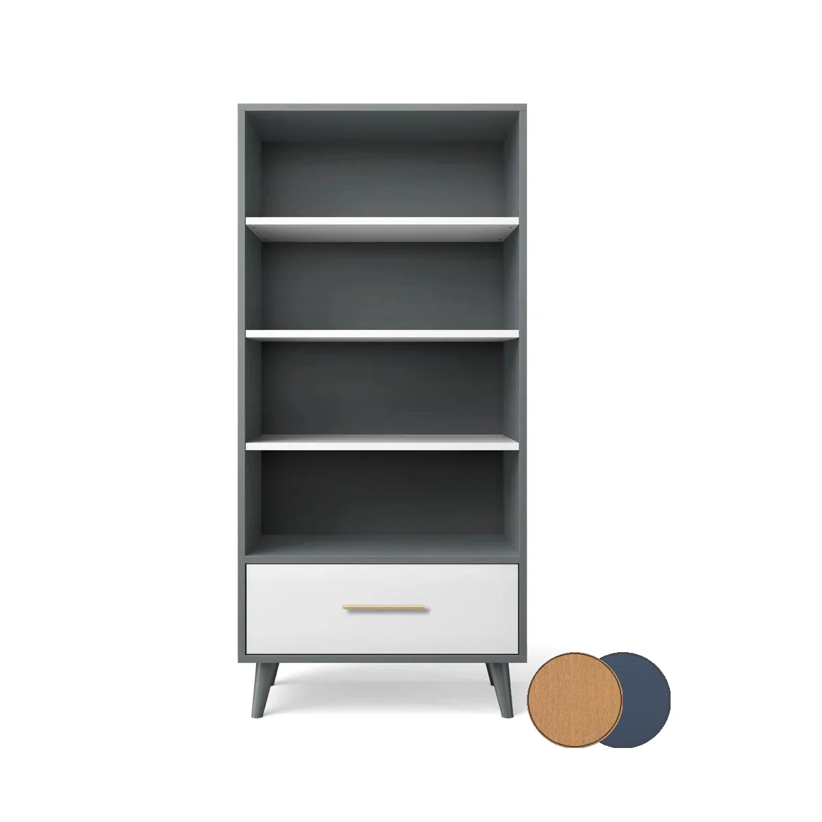 Romina New York Bookcase - Image 116