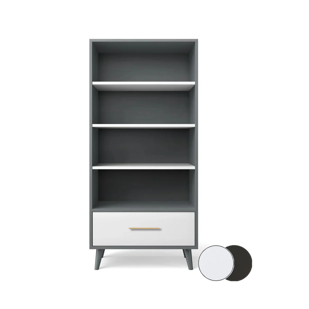 Romina New York Bookcase - Image 12