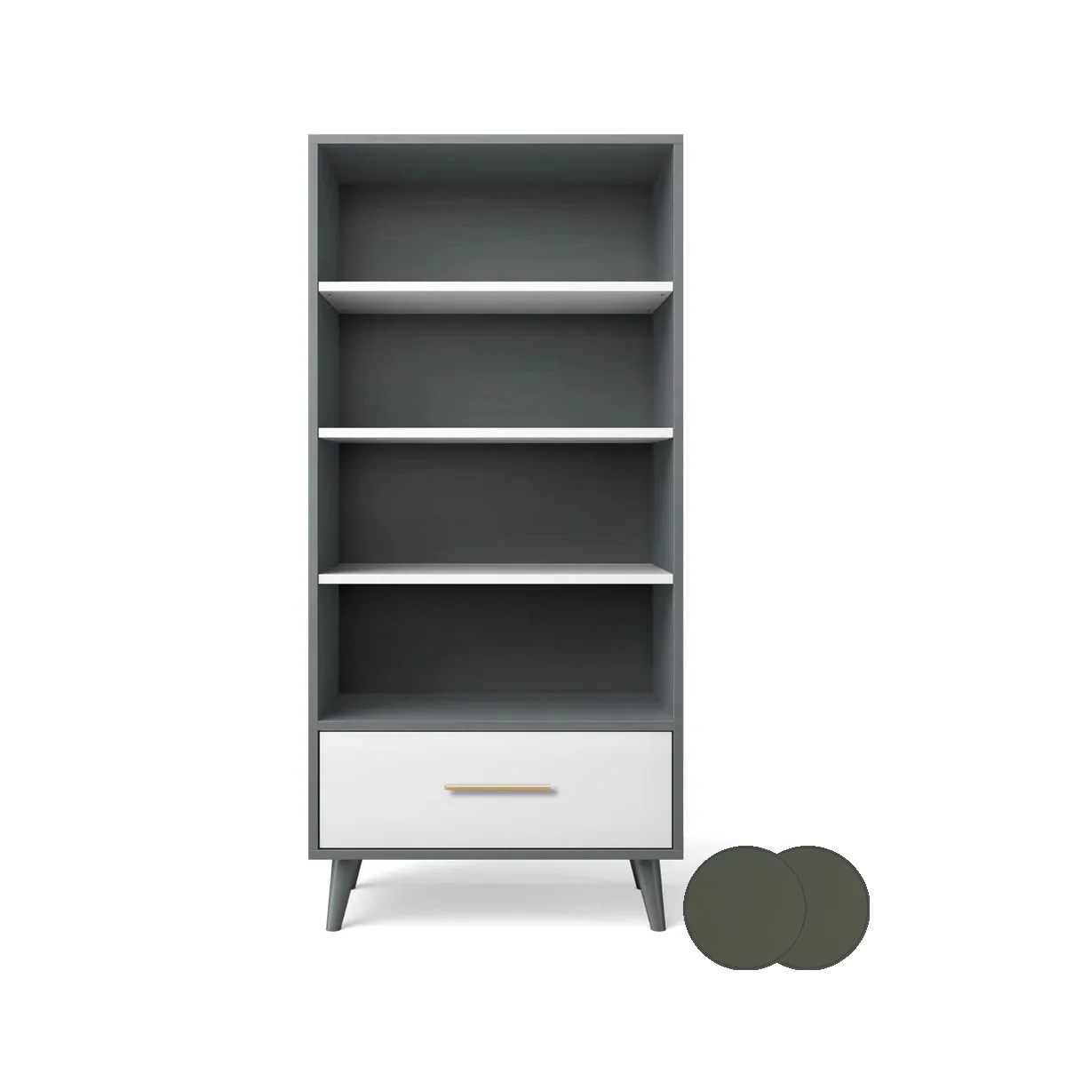 Romina New York Bookcase - Image 120