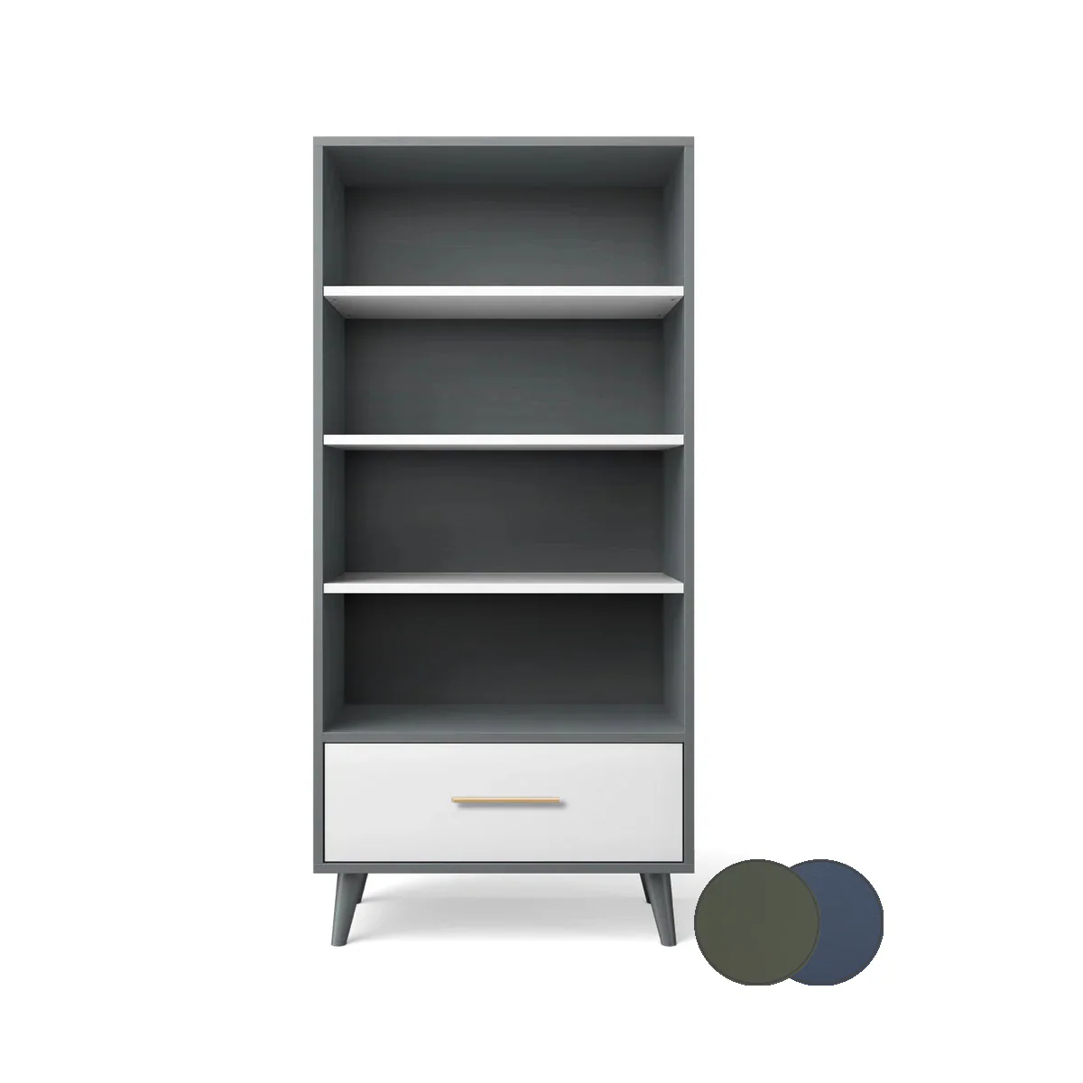 Romina New York Bookcase - Image 124
