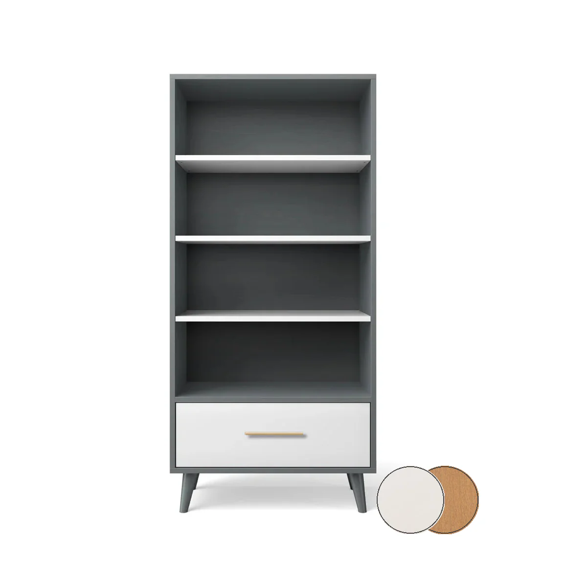 Romina New York Bookcase - Image 127
