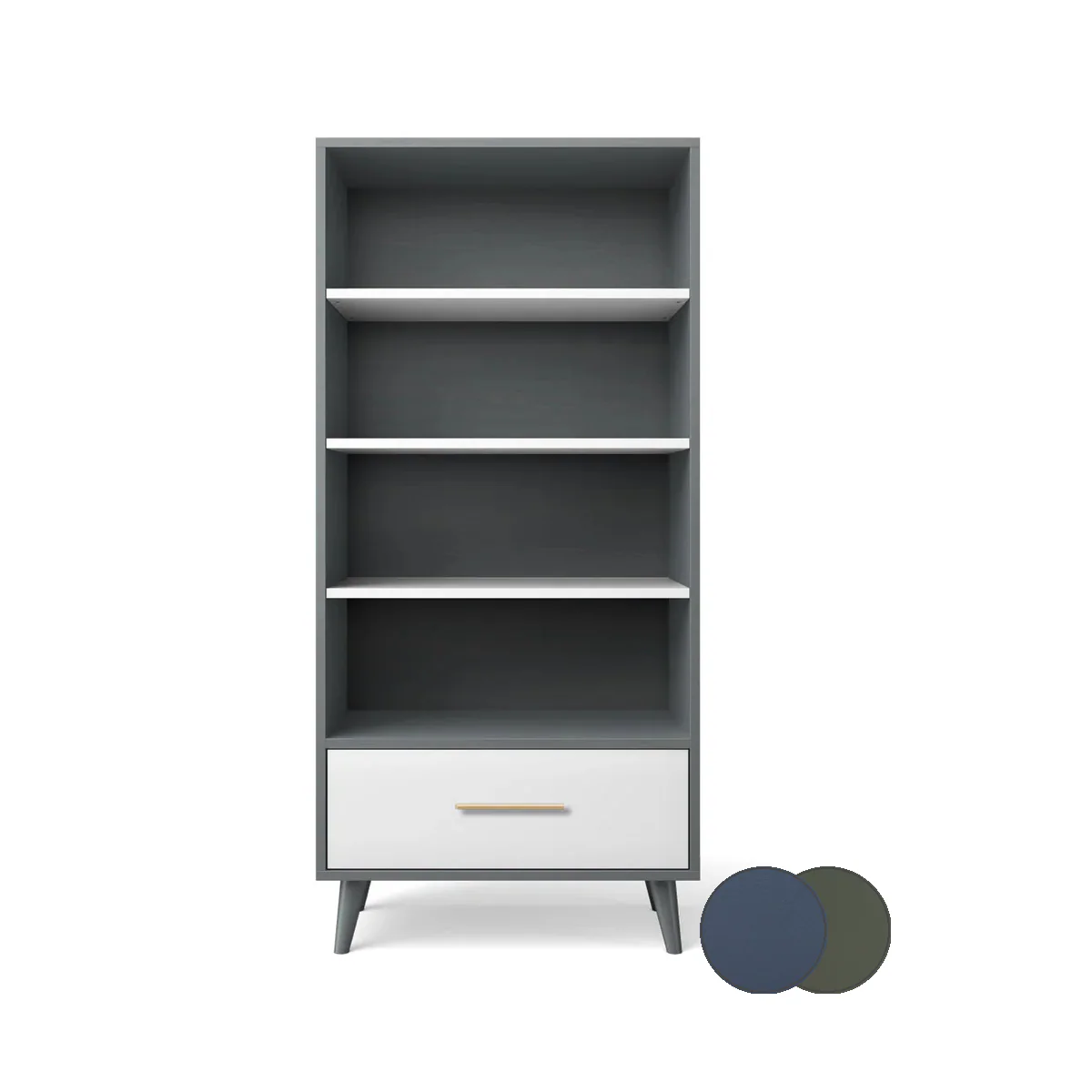 Romina New York Bookcase - Image 134