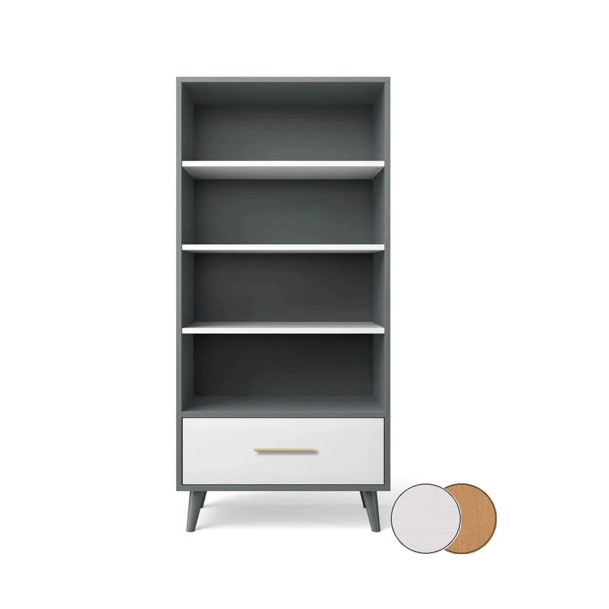 Romina New York Bookcase - Image 135