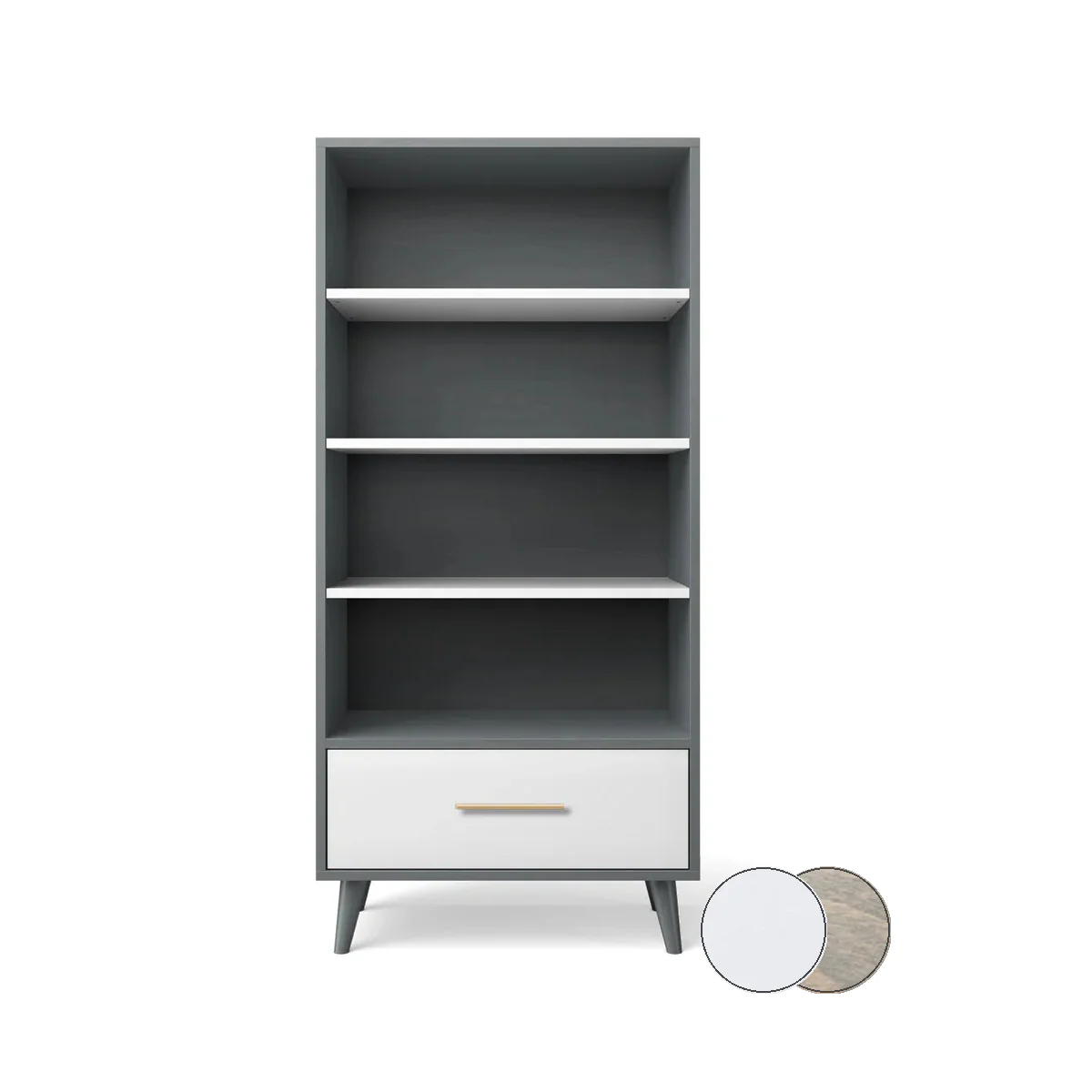 Romina New York Bookcase - Image 14