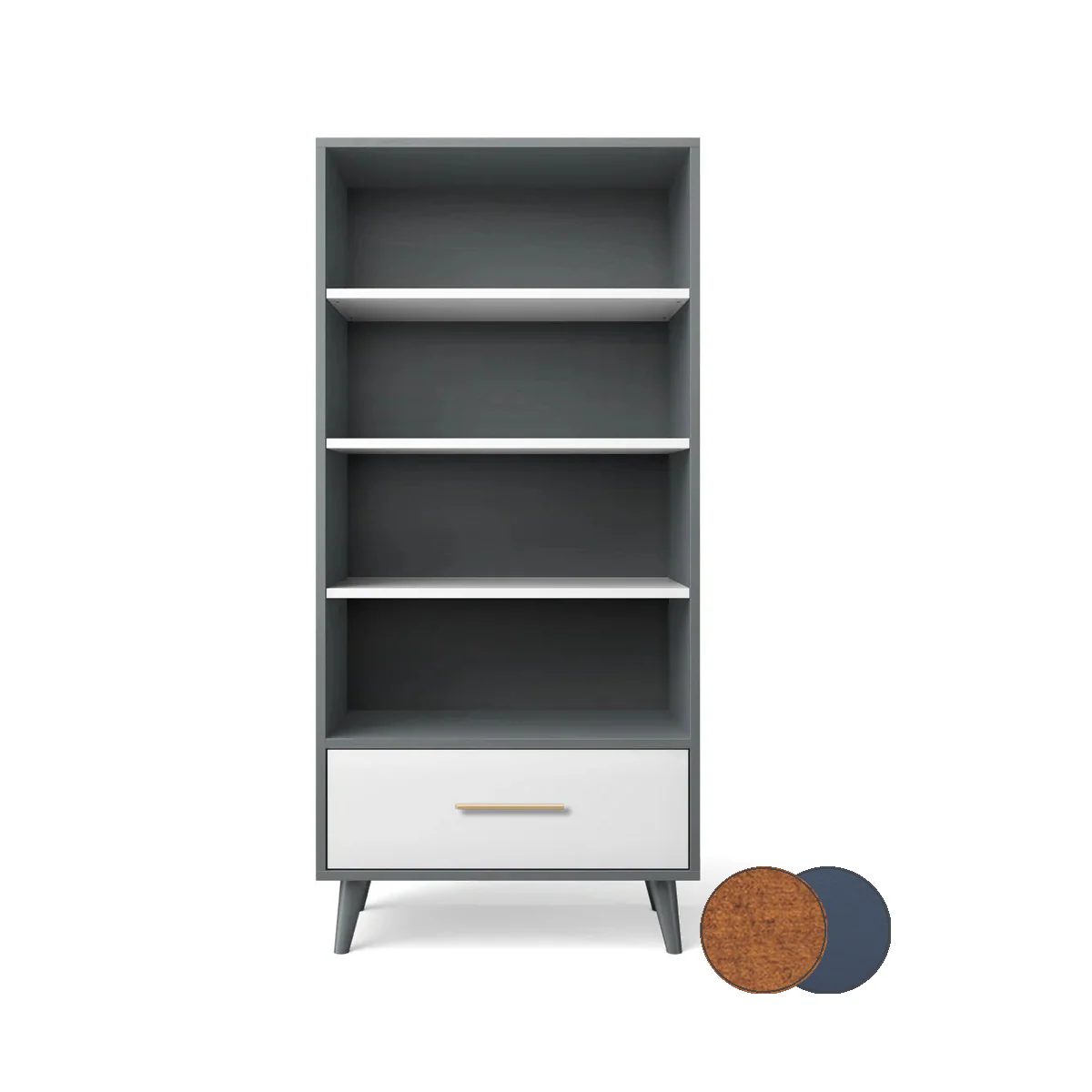 Romina New York Bookcase - Image 148