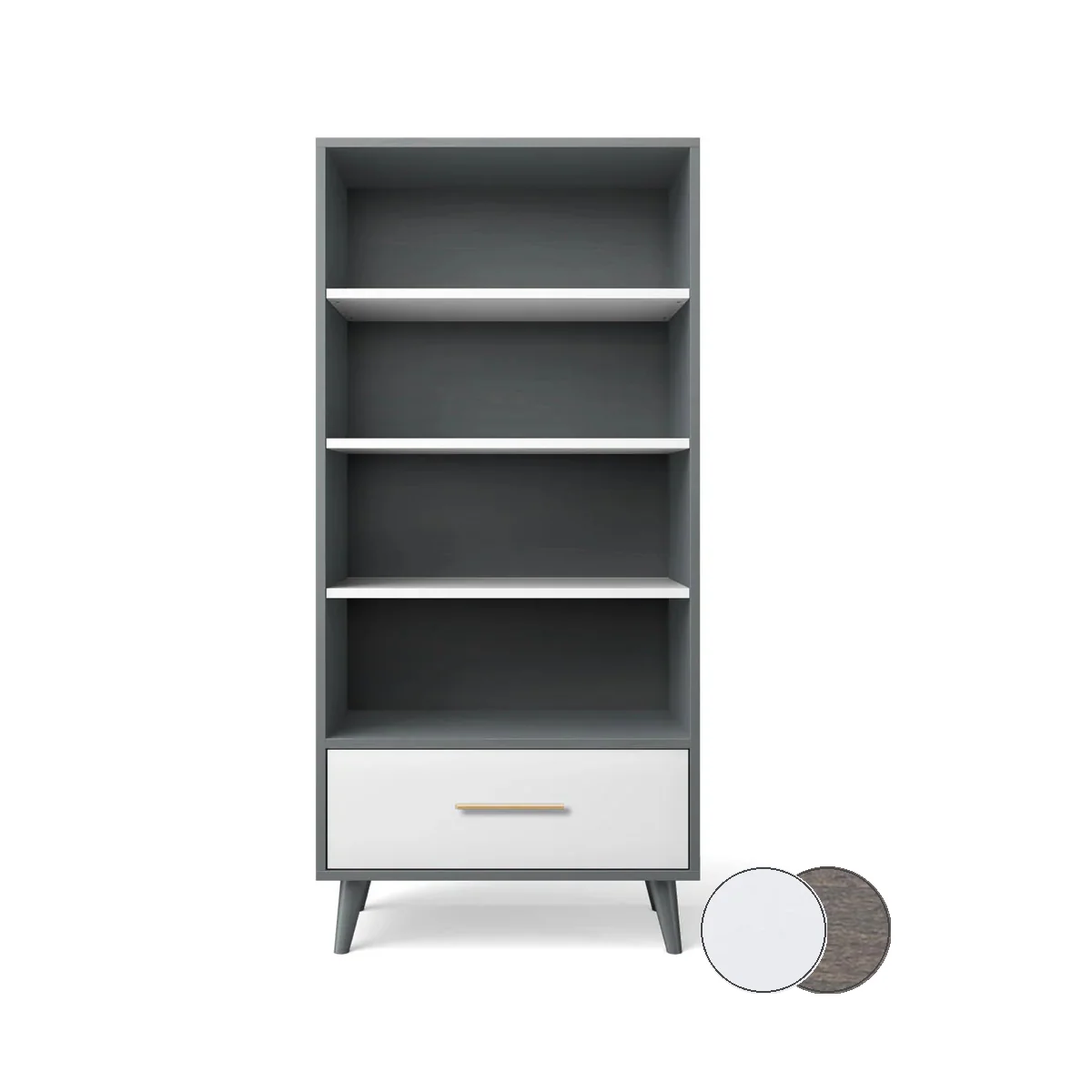 Romina New York Bookcase - Image 15