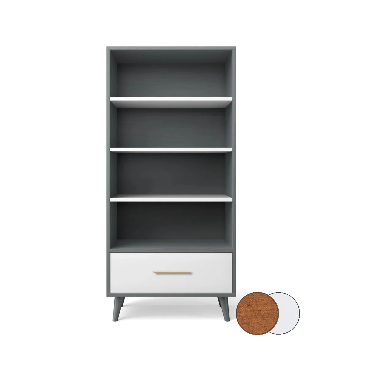 Romina New York Bookcase - Image 150