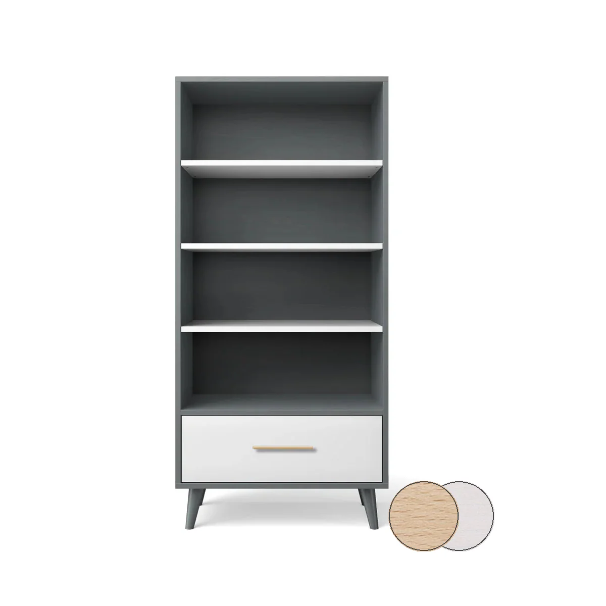 Romina New York Bookcase - Image 155