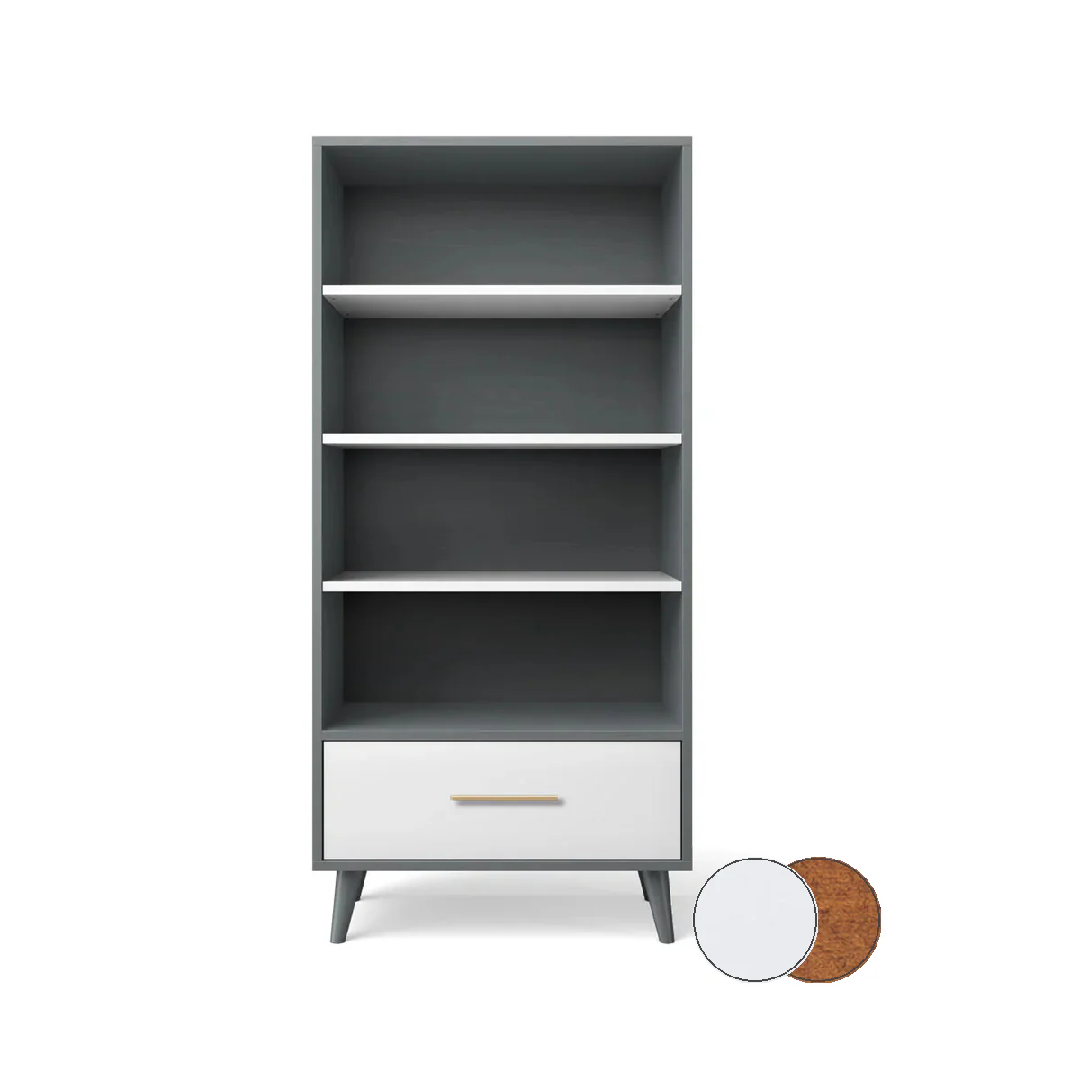 Romina New York Bookcase - Image 170
