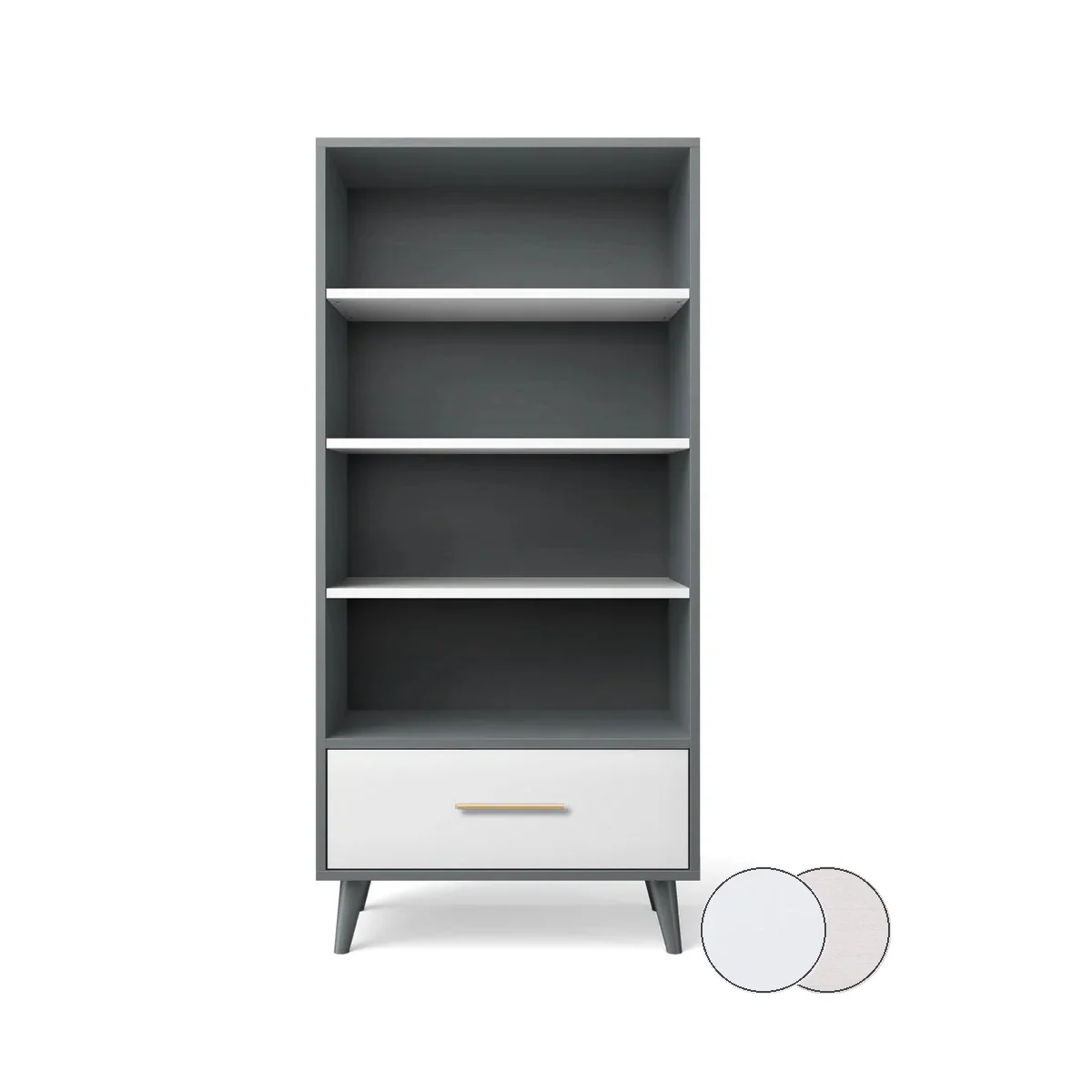 Romina New York Bookcase - Image 173