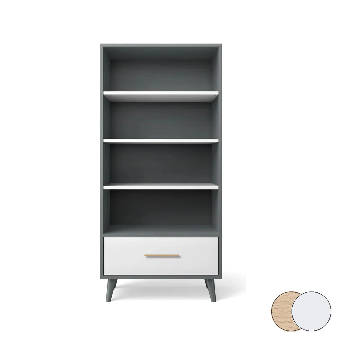 Romina New York Bookcase - Image 178