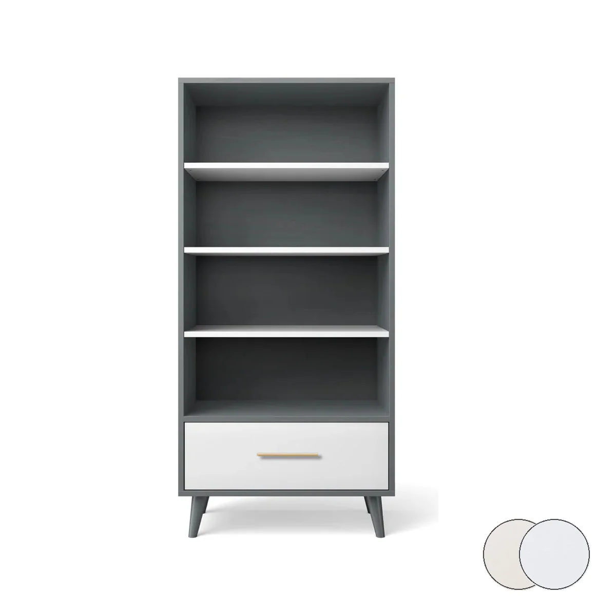 Romina New York Bookcase - Image 180