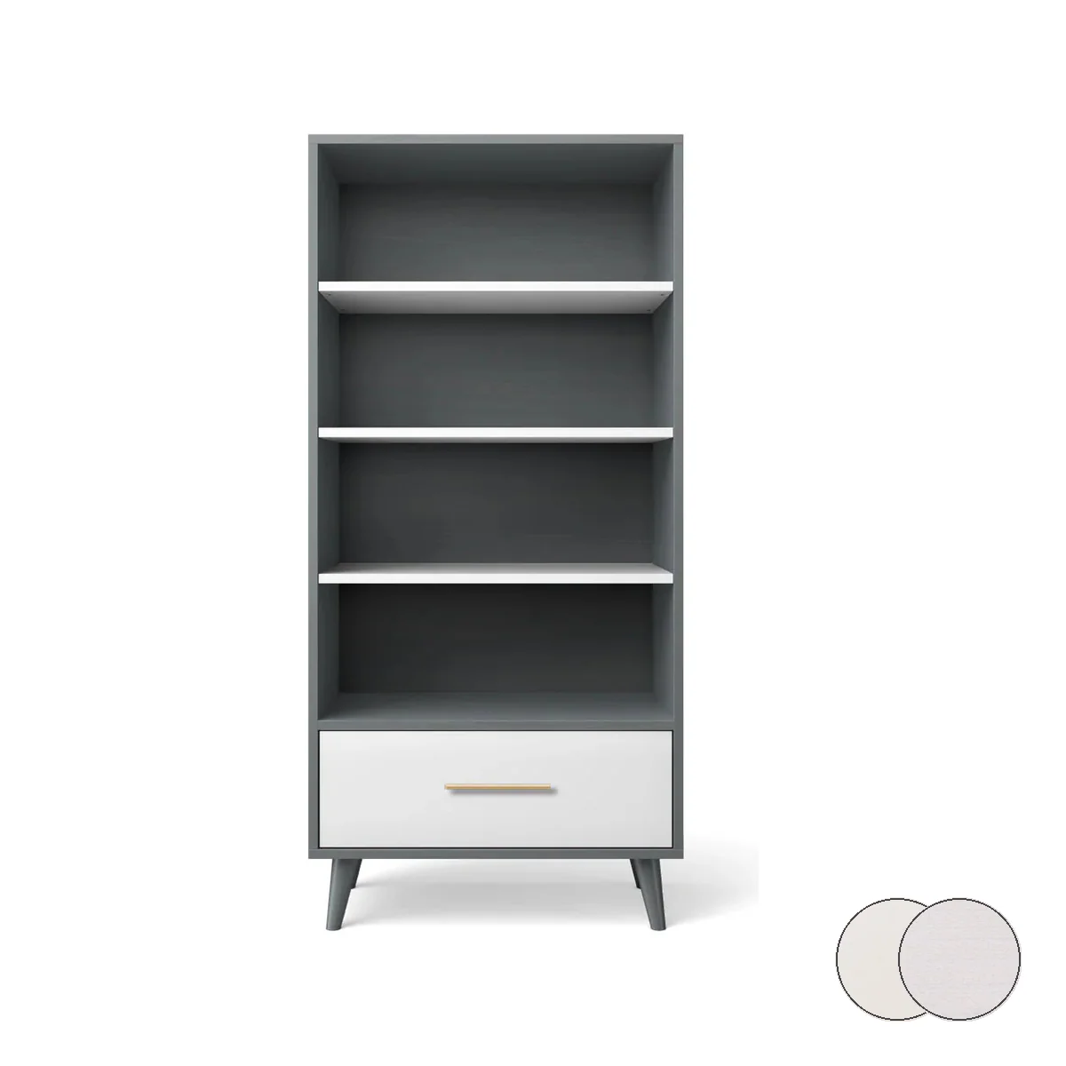 Romina New York Bookcase - Image 188