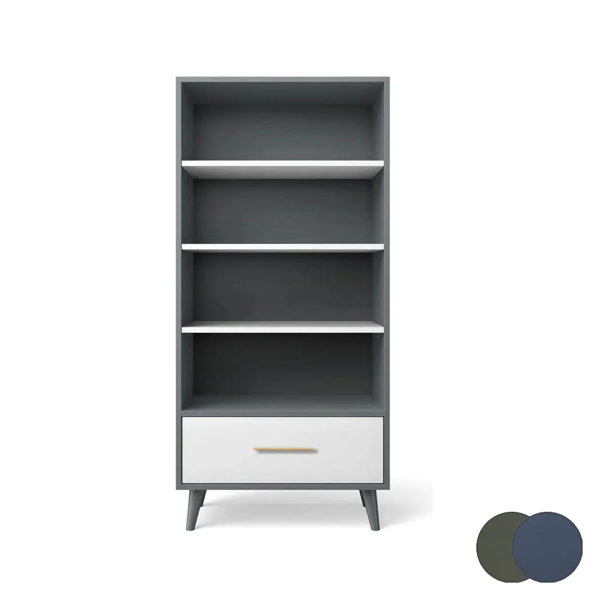 Romina New York Bookcase - Image 197