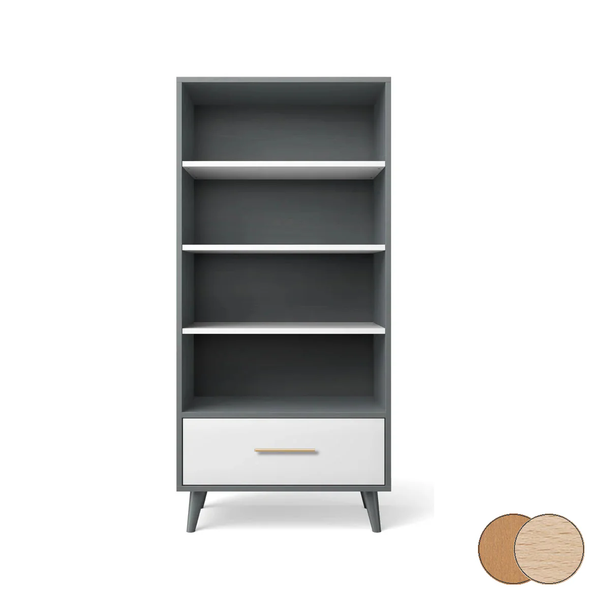 Romina New York Bookcase - Image 206
