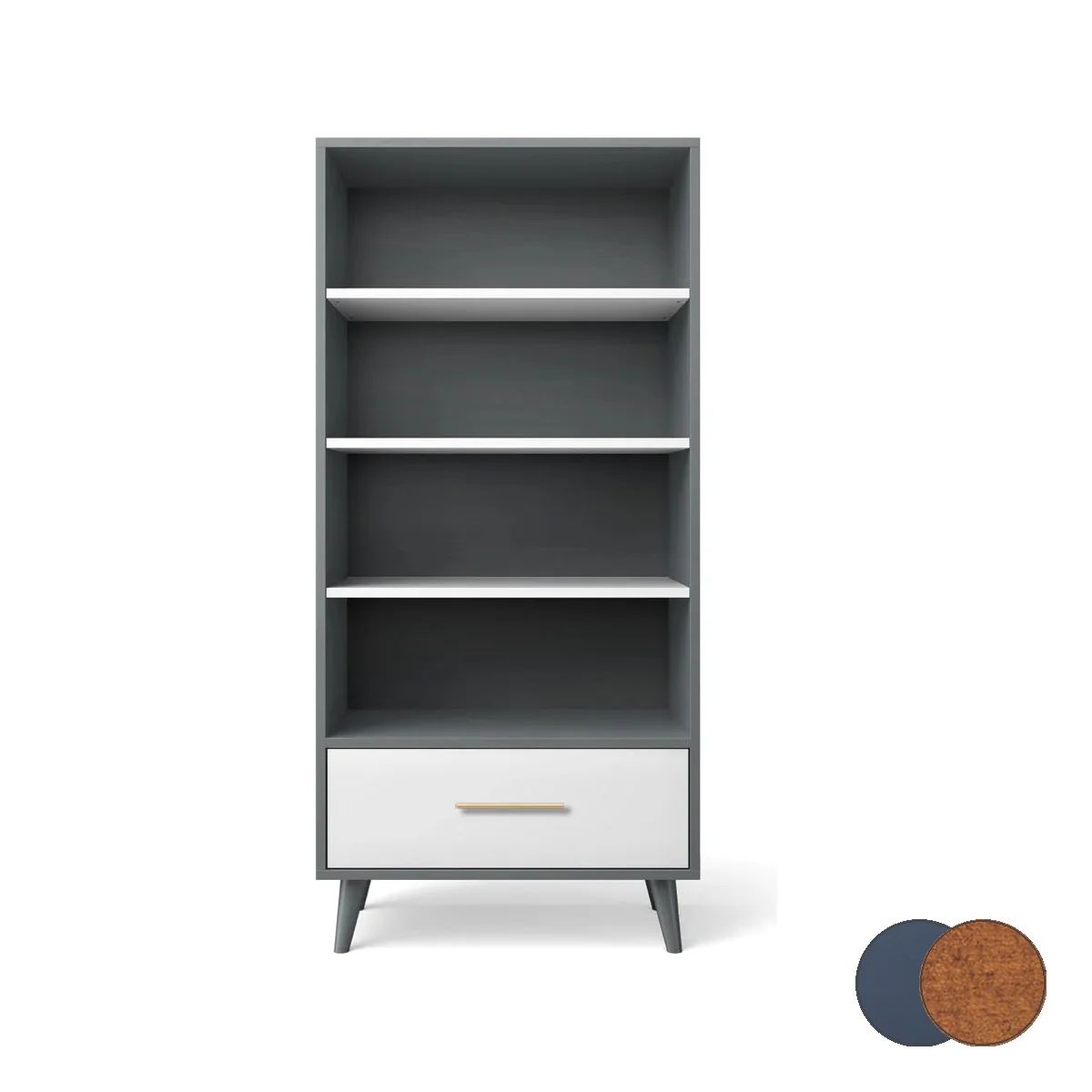 Romina New York Bookcase - Image 209