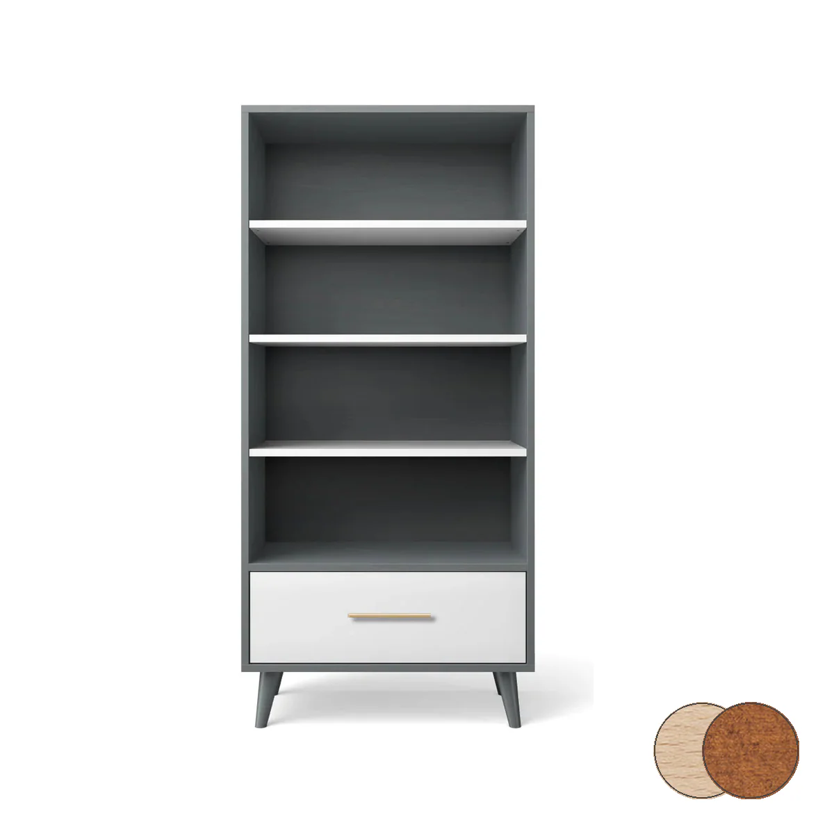 Romina New York Bookcase - Image 210