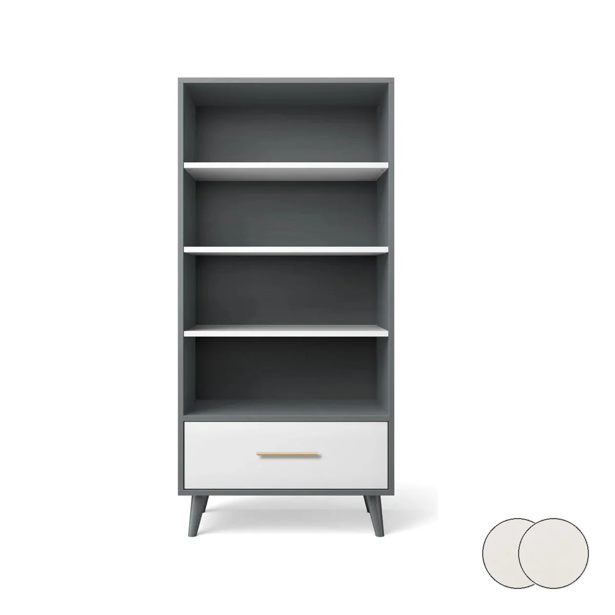 Romina New York Bookcase - Image 220