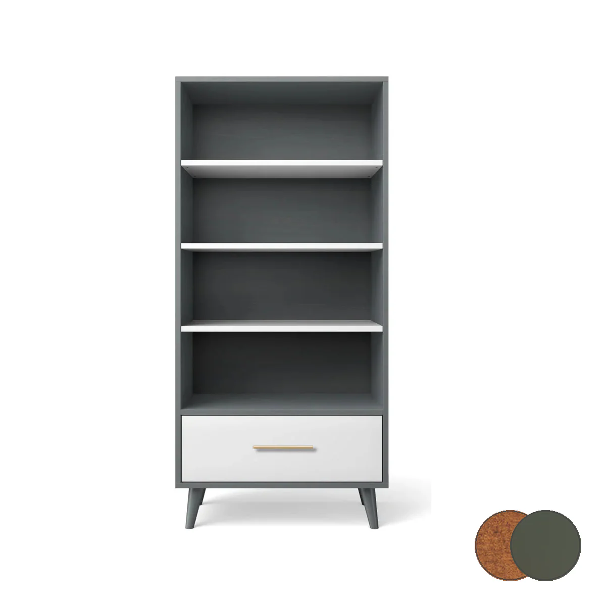 Romina New York Bookcase - Image 227