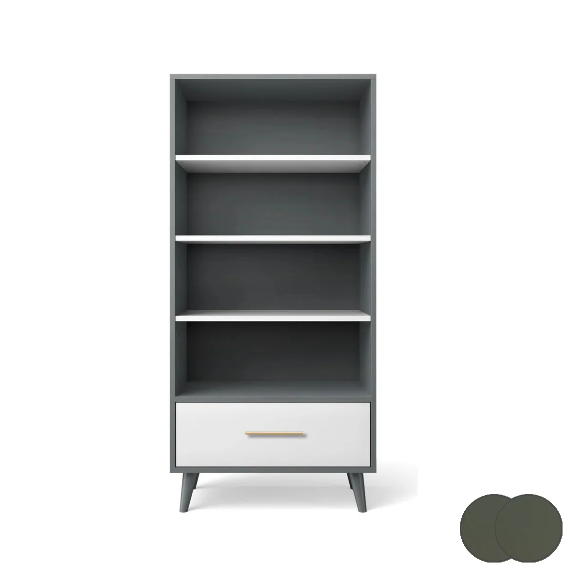 Romina New York Bookcase - Image 229
