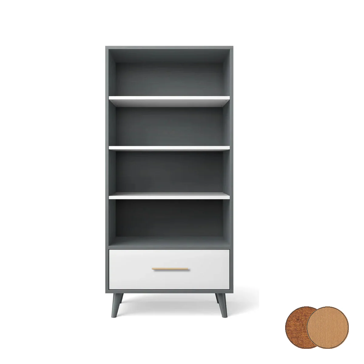 Romina New York Bookcase - Image 235