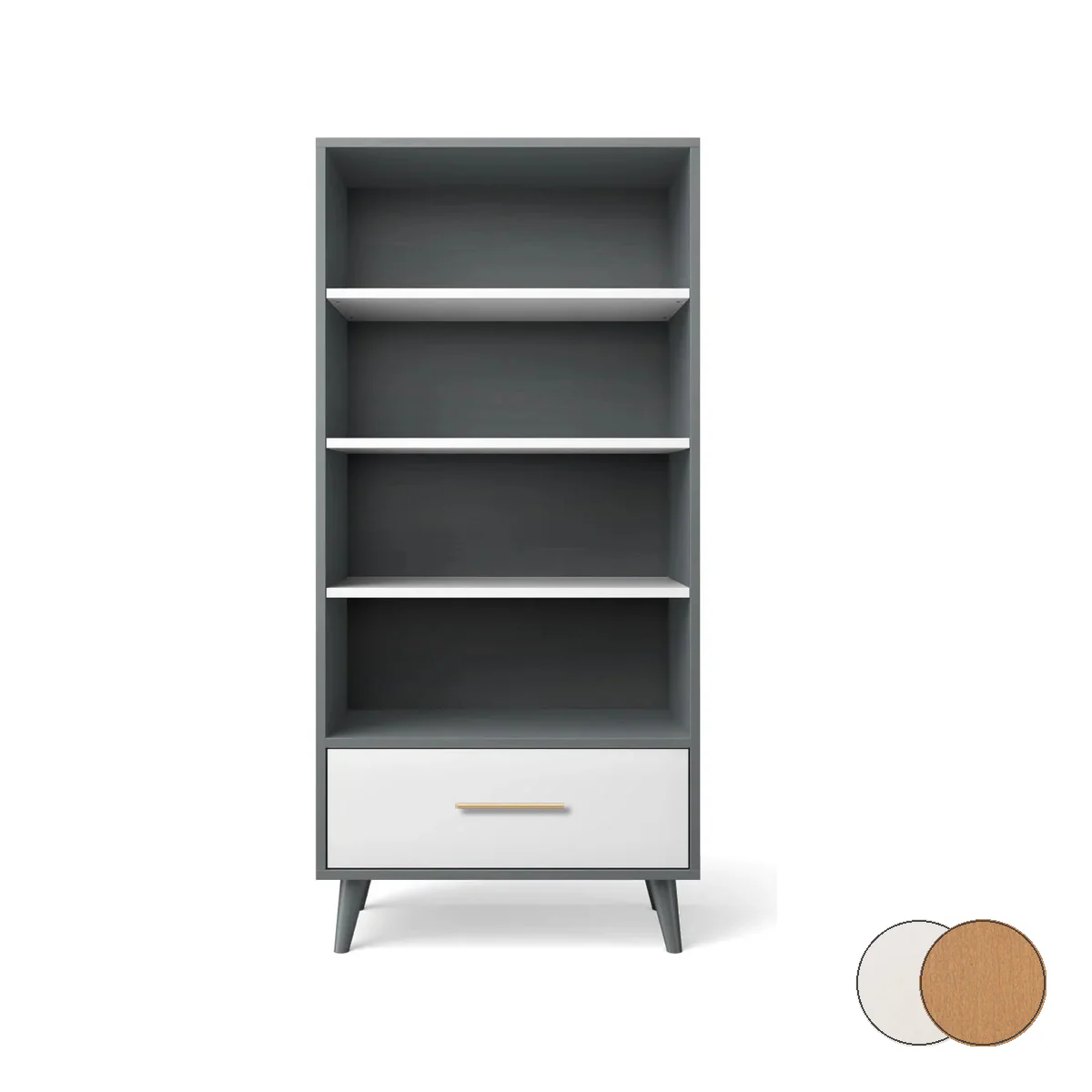 Romina New York Bookcase - Image 236
