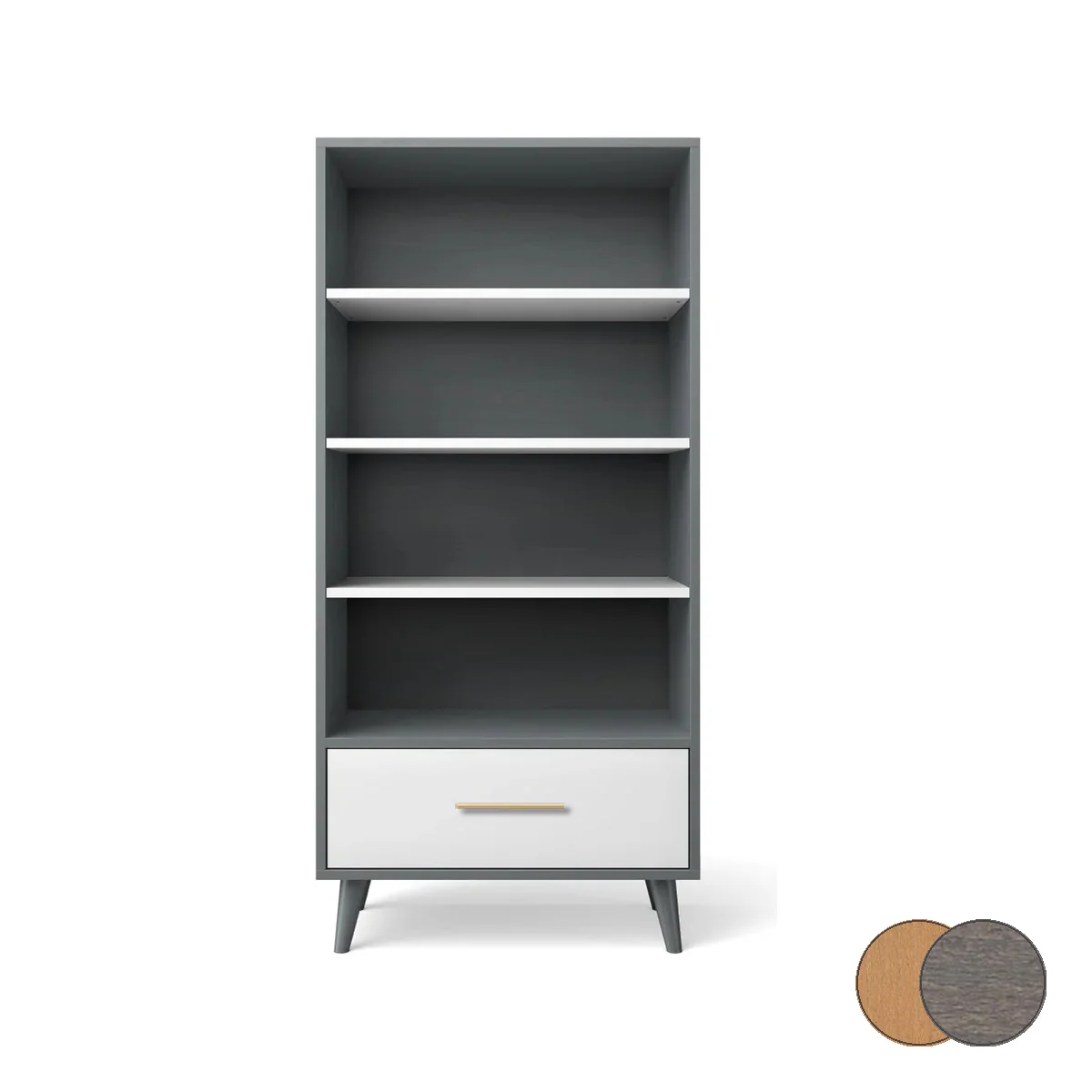 Romina New York Bookcase - Image 244