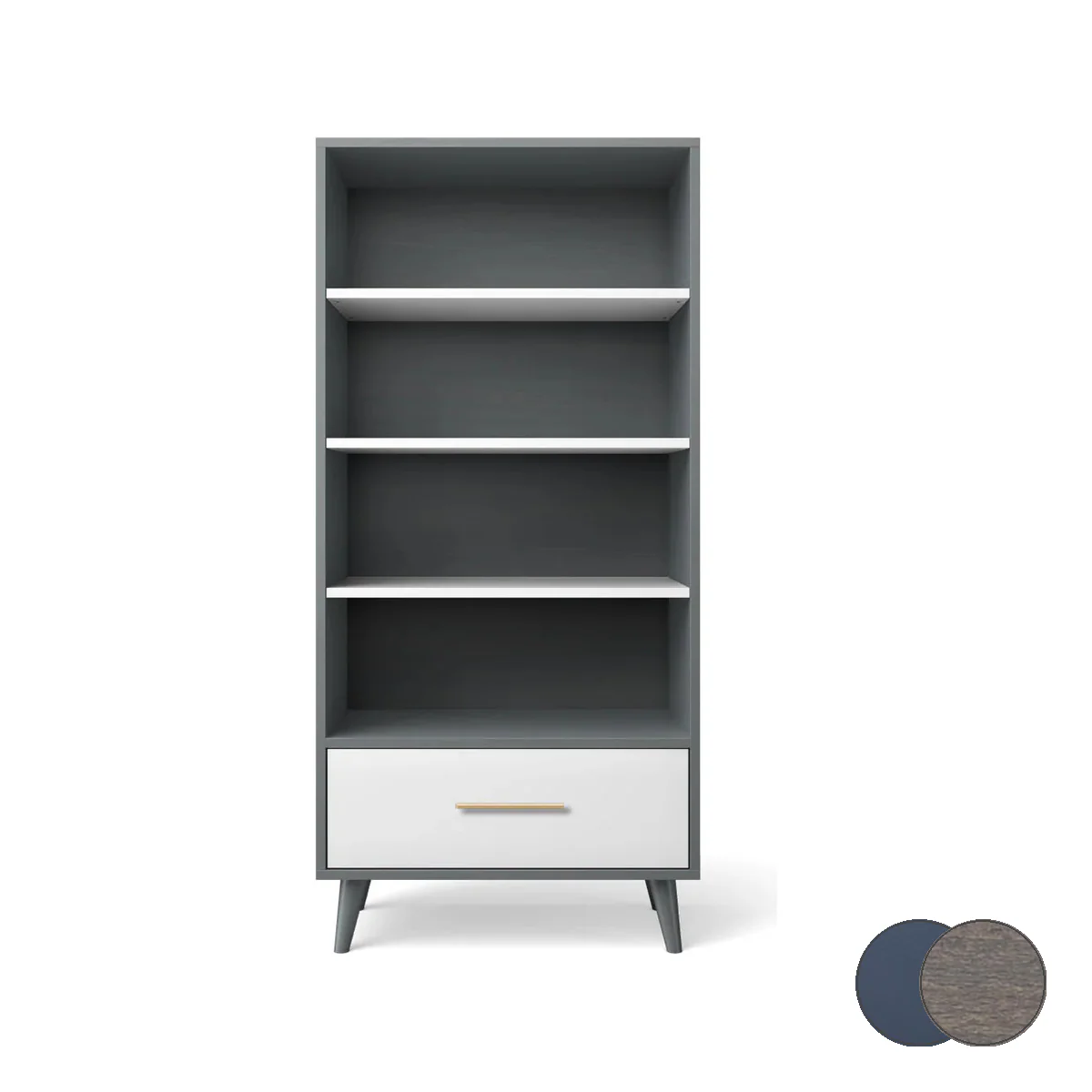 Romina New York Bookcase - Image 245