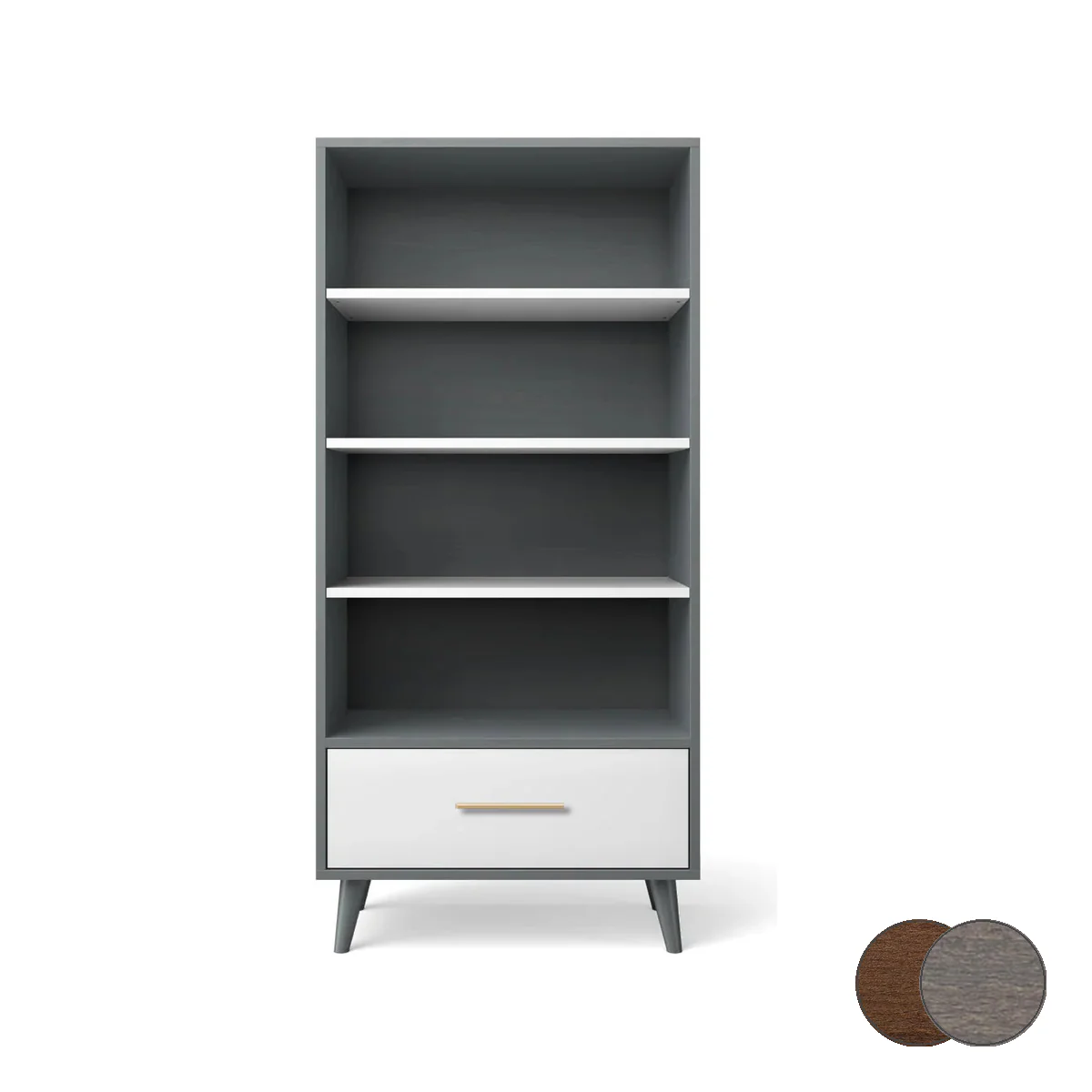 Romina New York Bookcase - Image 246