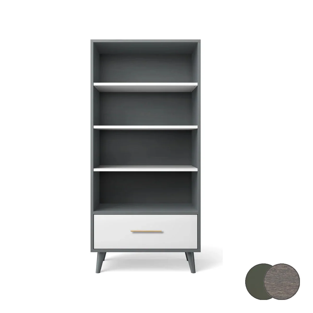 Romina New York Bookcase - Image 248
