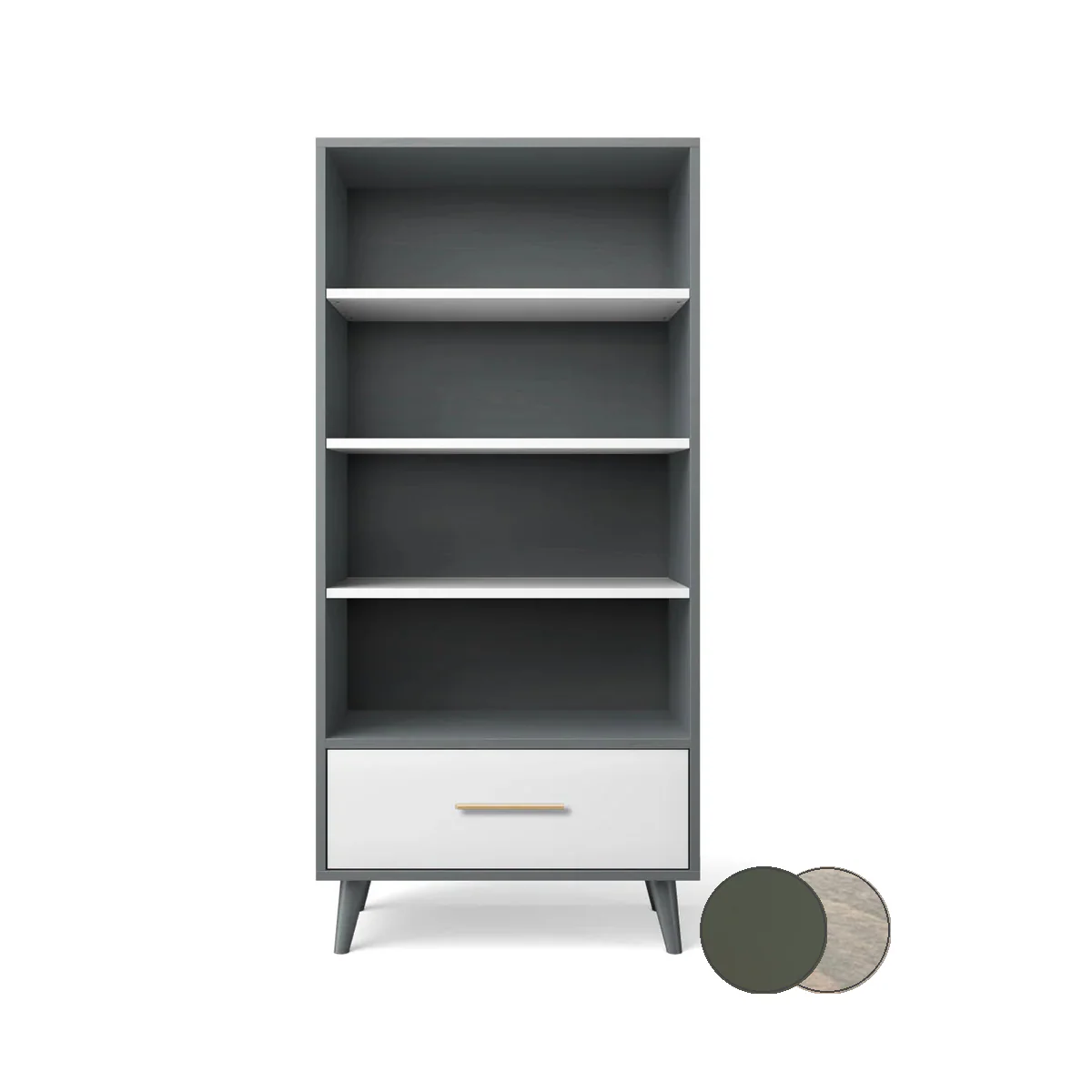 Romina New York Bookcase - Image 32