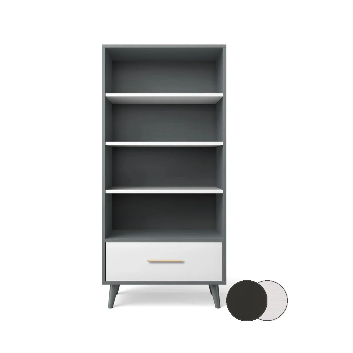 Romina New York Bookcase - Image 34