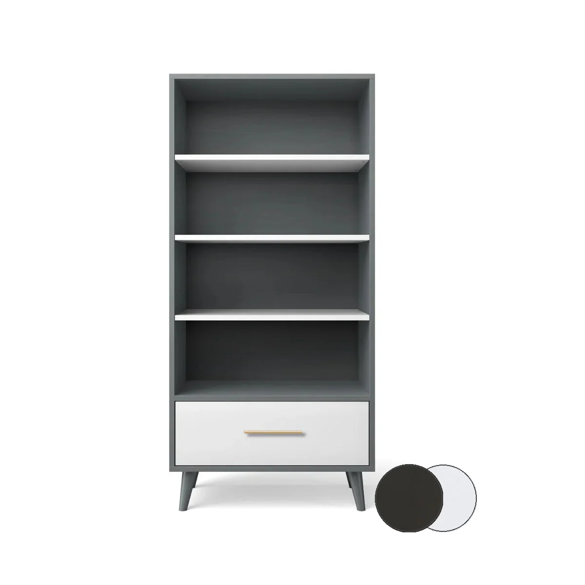 Romina New York Bookcase - Image 35