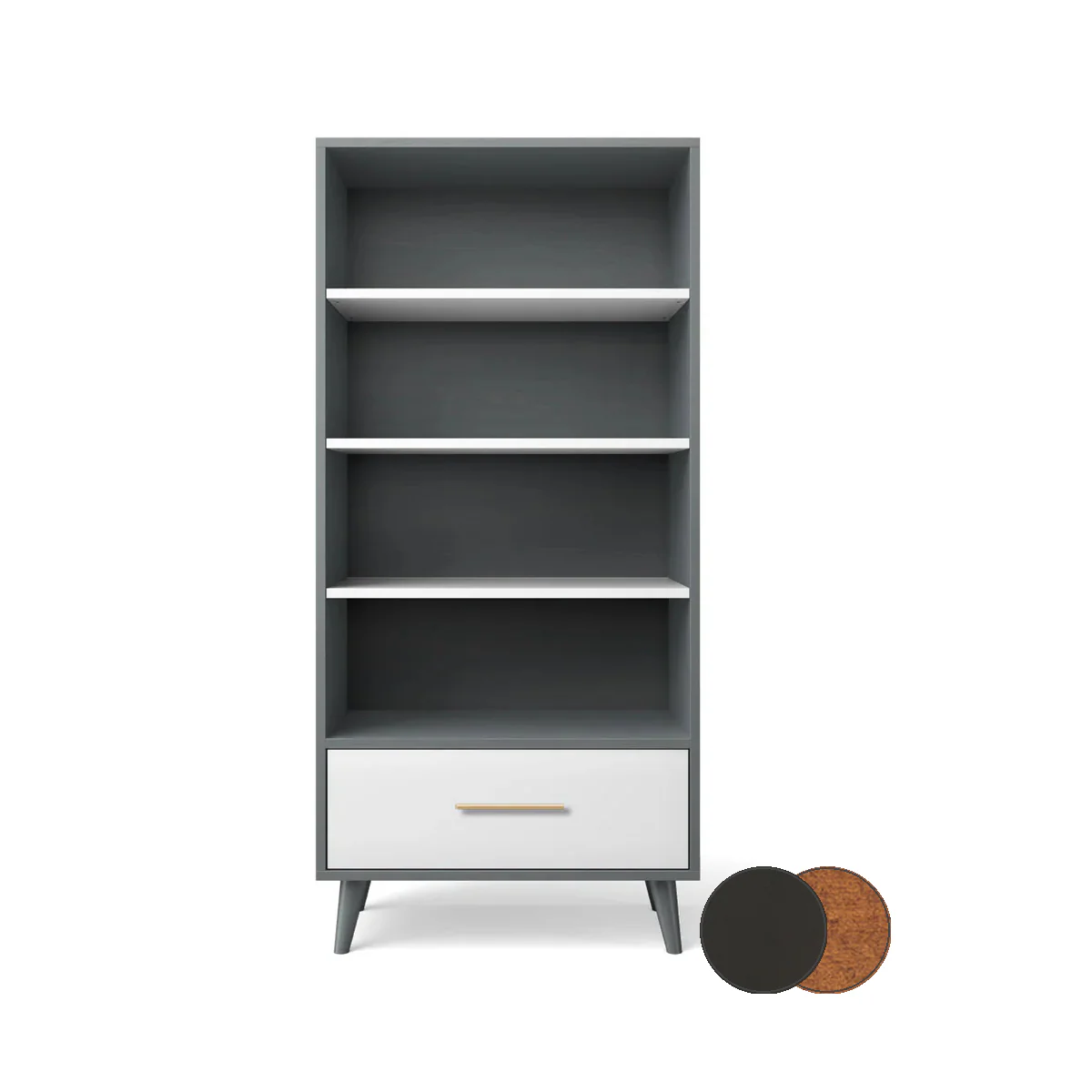 Romina New York Bookcase - Image 43