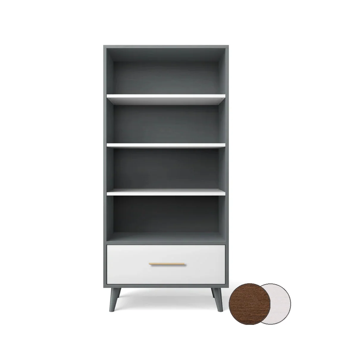 Romina New York Bookcase - Image 47