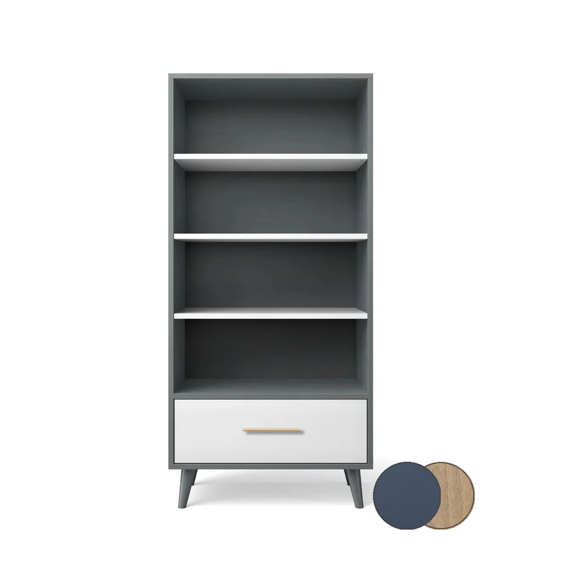 Romina New York Bookcase - Image 60