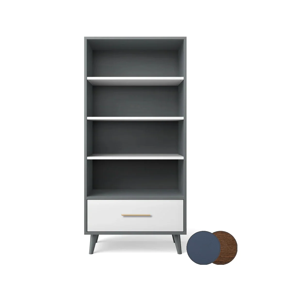 Romina New York Bookcase - Image 62