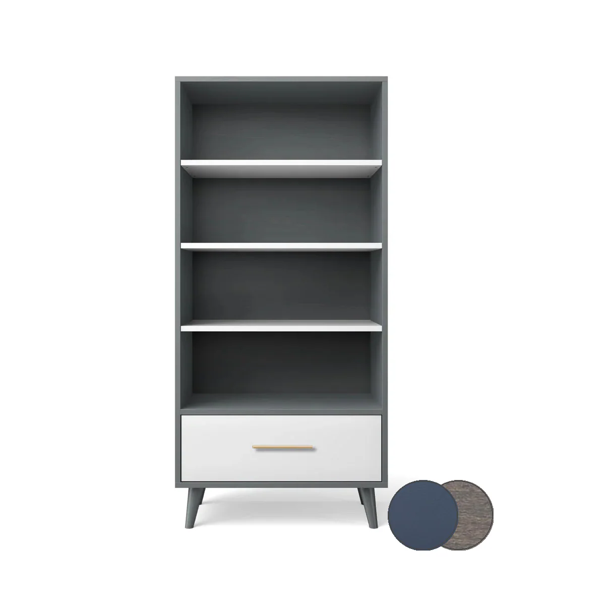 Romina New York Bookcase - Image 64