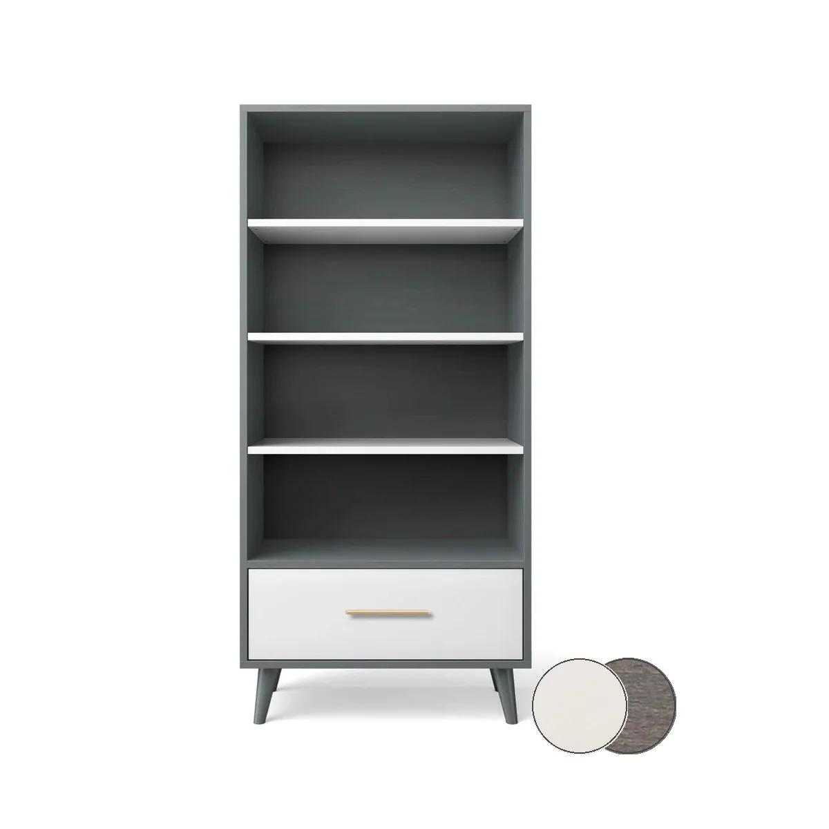 Romina New York Bookcase - Image 74