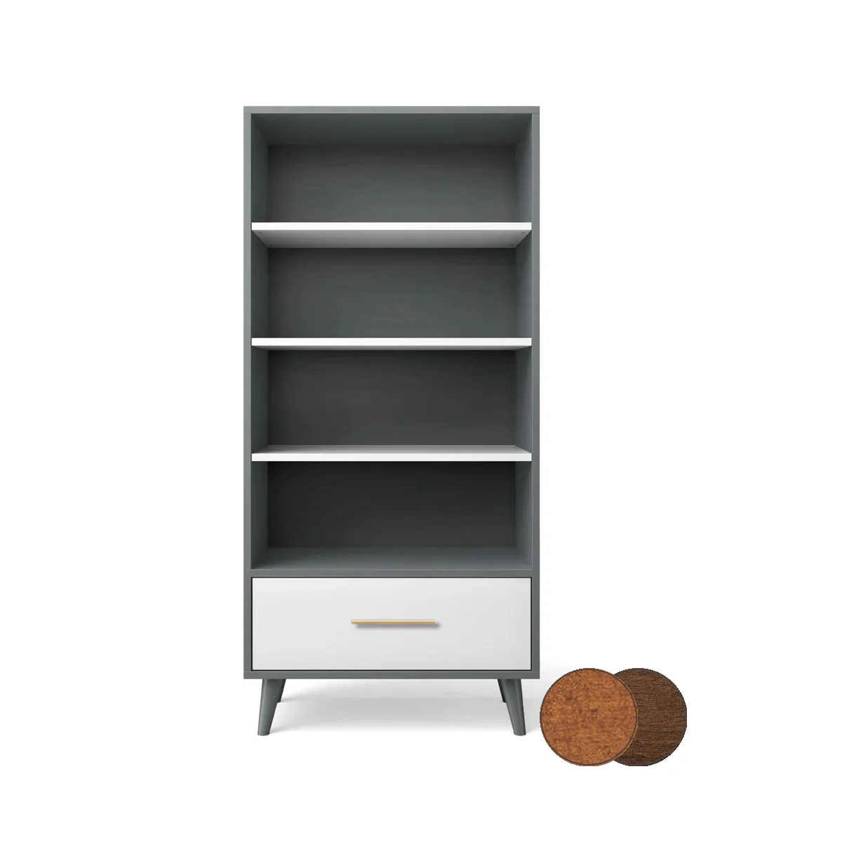Romina New York Bookcase - Image 77