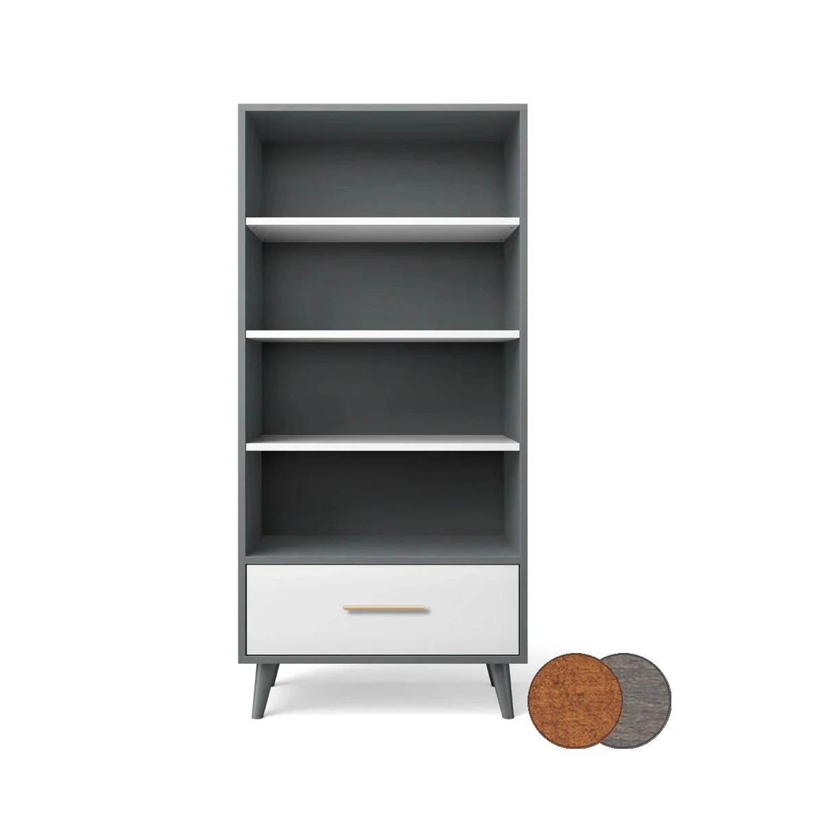 Romina New York Bookcase - Image 79