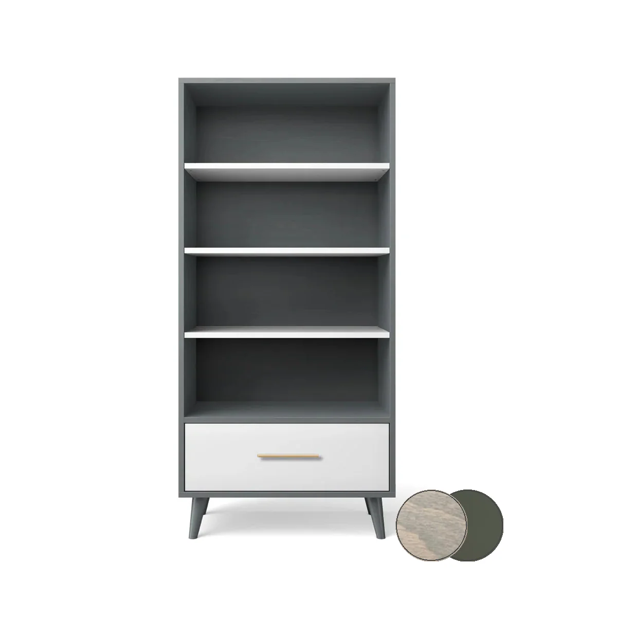 Romina New York Bookcase - Image 83