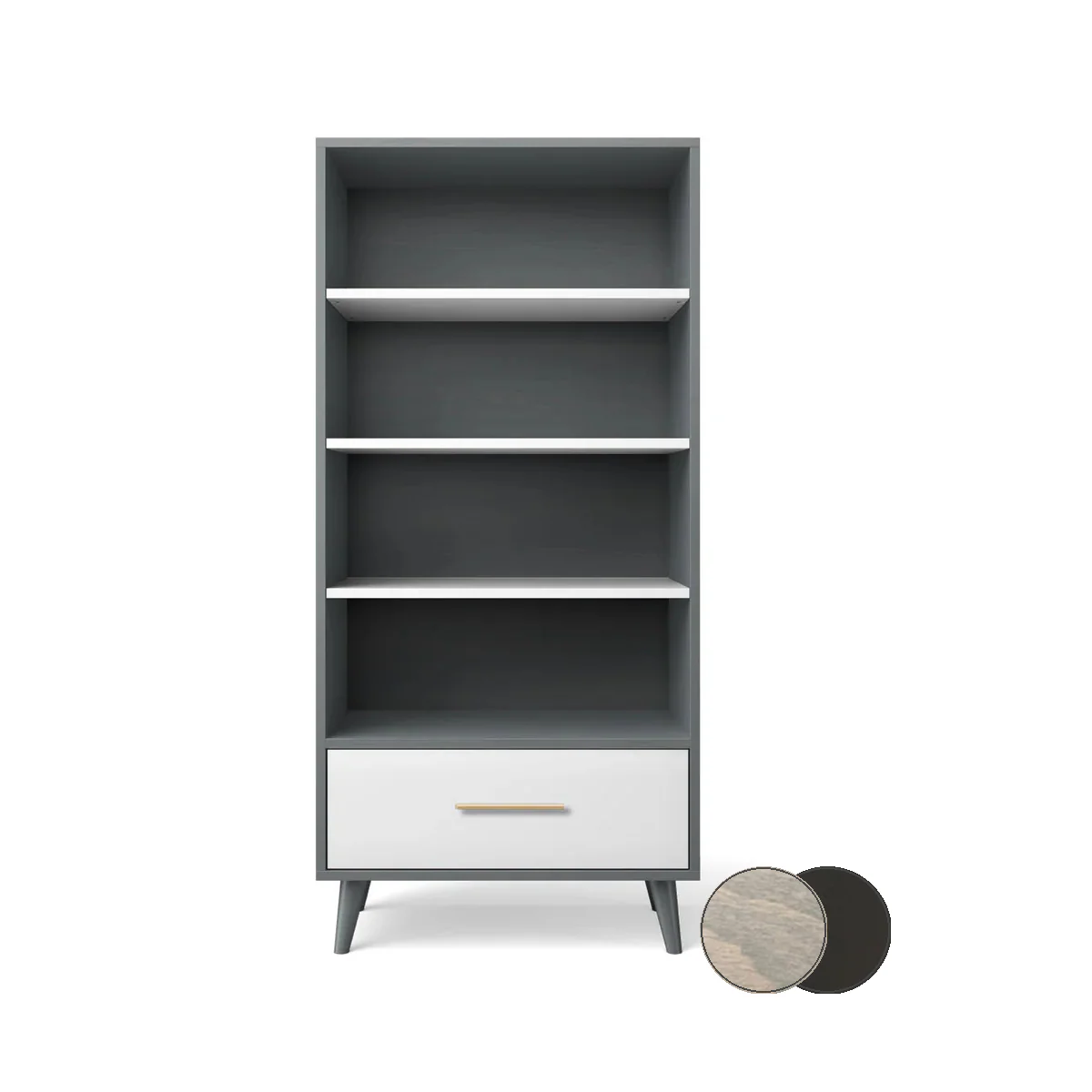 Romina New York Bookcase - Image 84