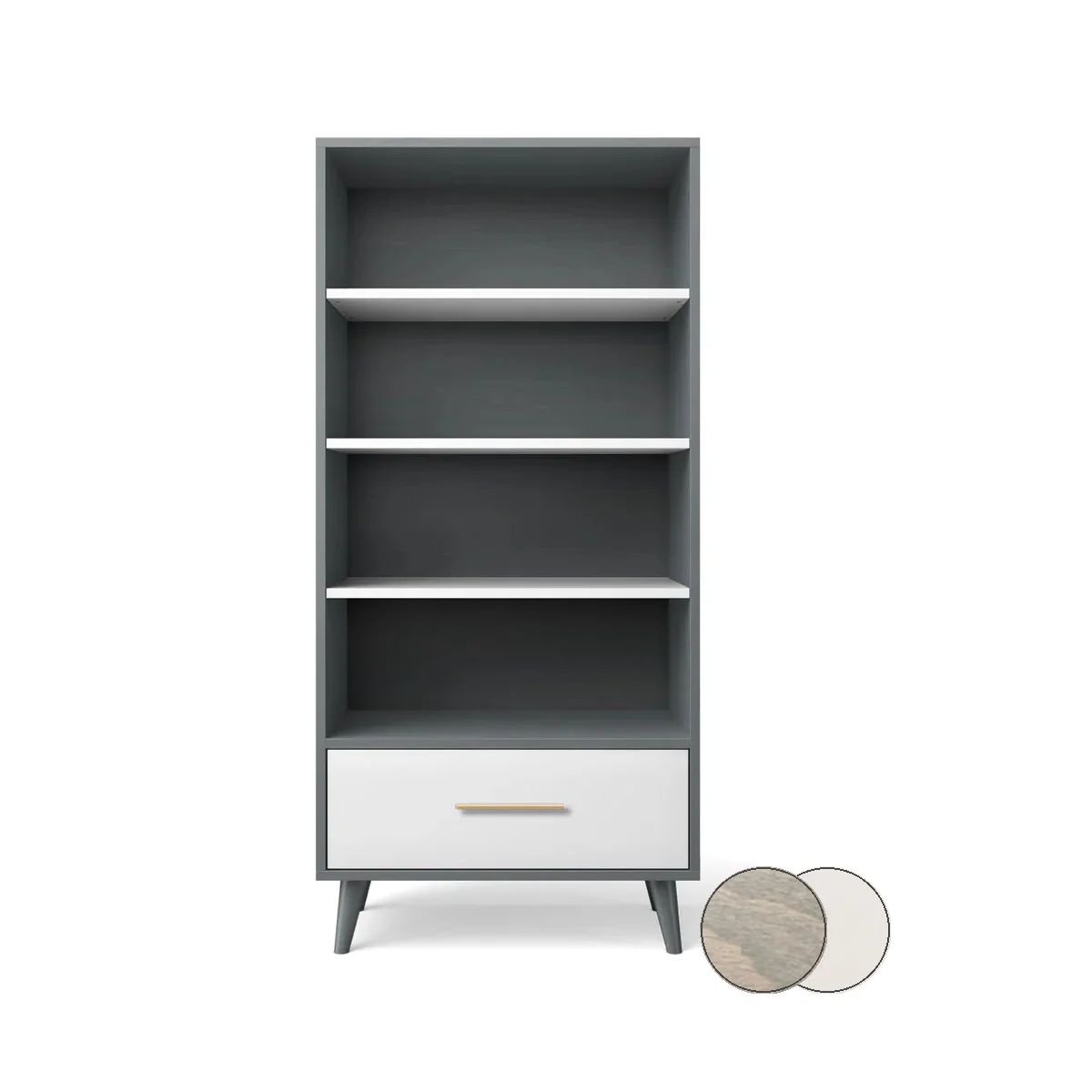 Romina New York Bookcase - Image 88