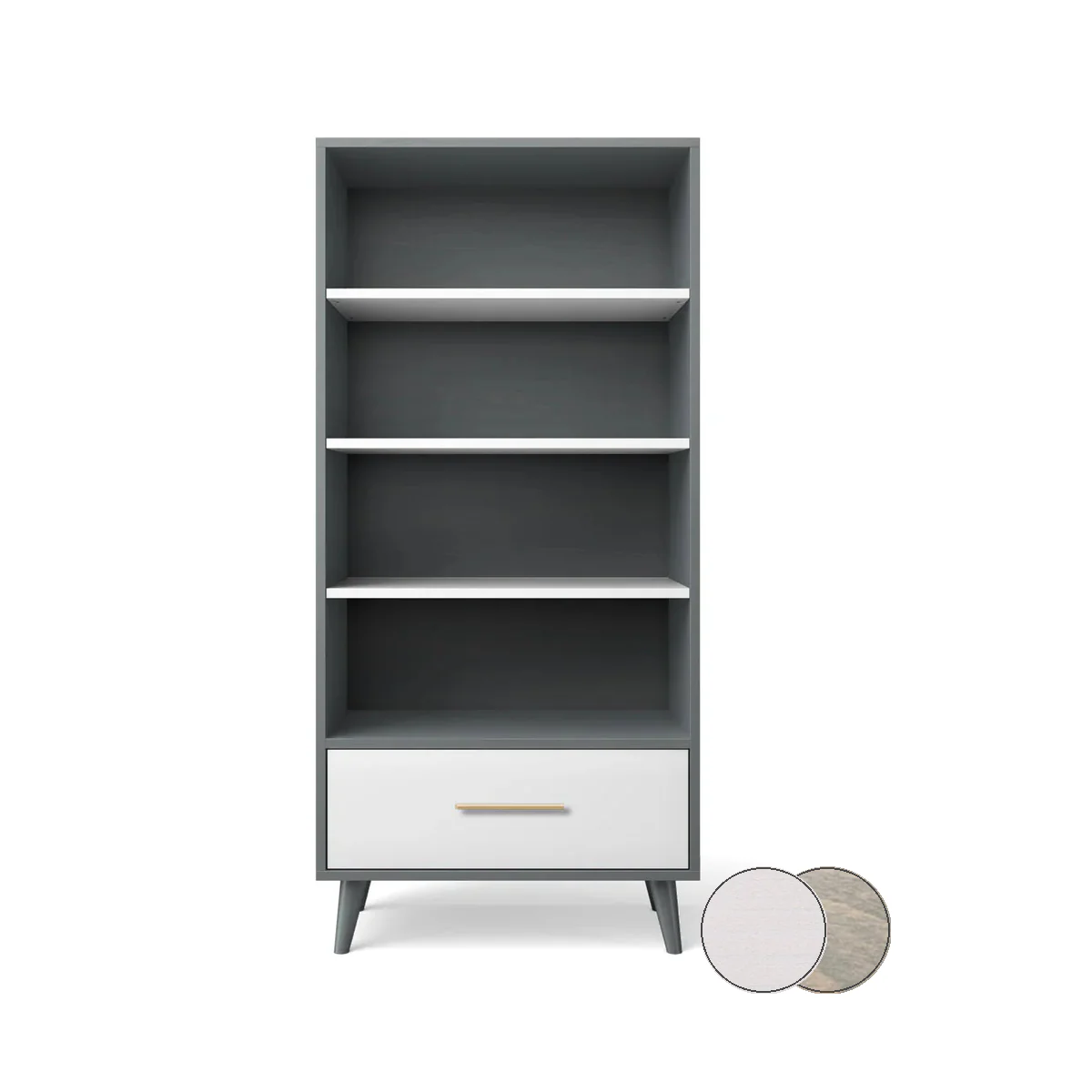 Romina New York Bookcase - Image 9