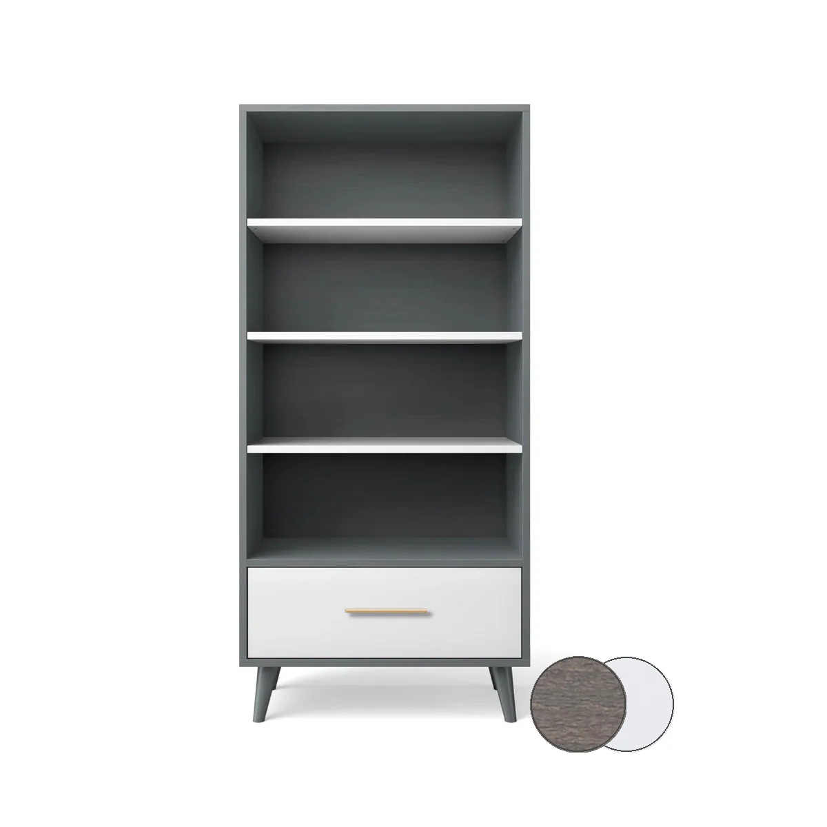 Romina New York Bookcase - Image 99